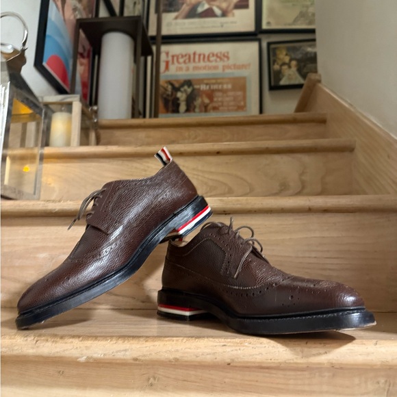 Thom Browne Other - Thom Browne Pebble Grain Leather Longwing Derby Shoes - Men 10.5US/43.5EU